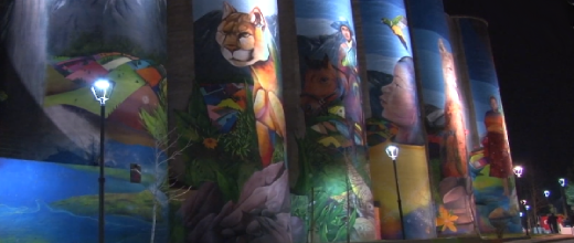 mural arte en las alturas